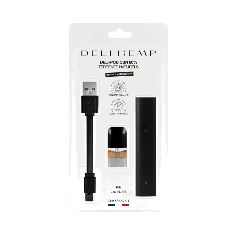 Buy CBN 80% Rechargeable Vaper Kit Amnesia