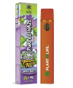 Buy Purple Haze 66% WAX CBD Vaporizer Online