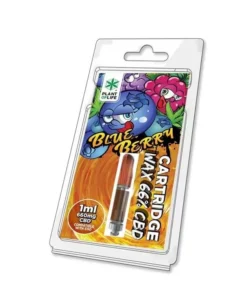 Buy Wax Blueberry 66% CBD Cartridge 1 ml